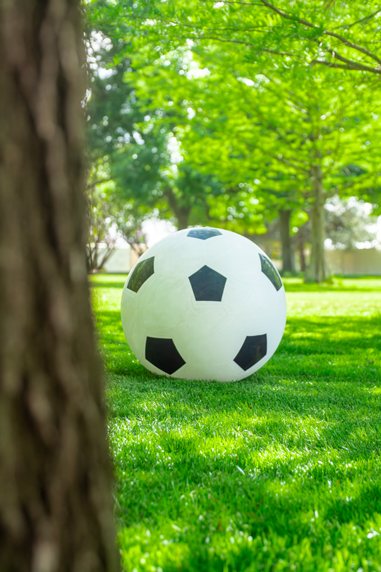 Jumbo Inflatable Soccer Ball - Giant Backyard Soccer Ball for Kids & Family | 4Fun by BolderPlay